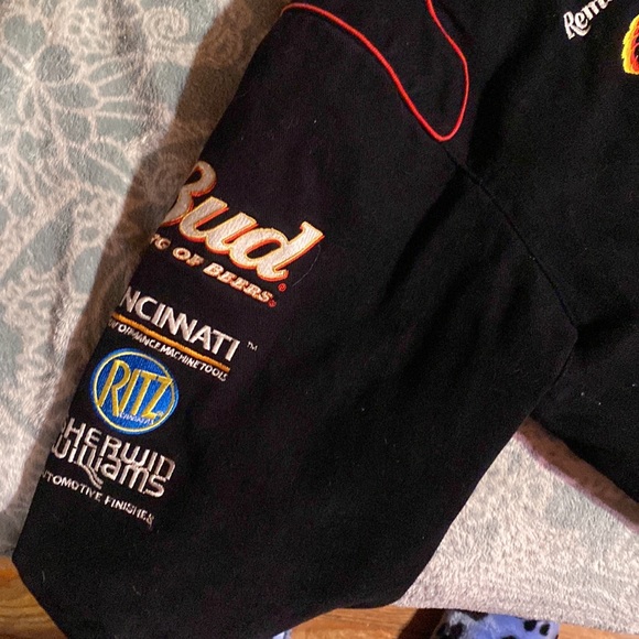 VINTAGE NASCAR Jacket Dale Earnhardt Jr. Pit Crew vintage racing Jacket Black - Picture 4 of 8
